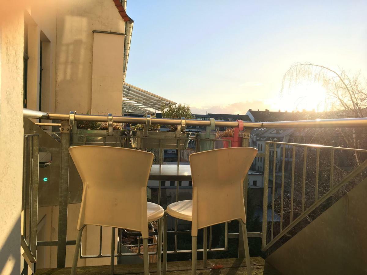 Ruhiges Apartment Am Rande Des Szeneviertels Drážďany Exteriér fotografie