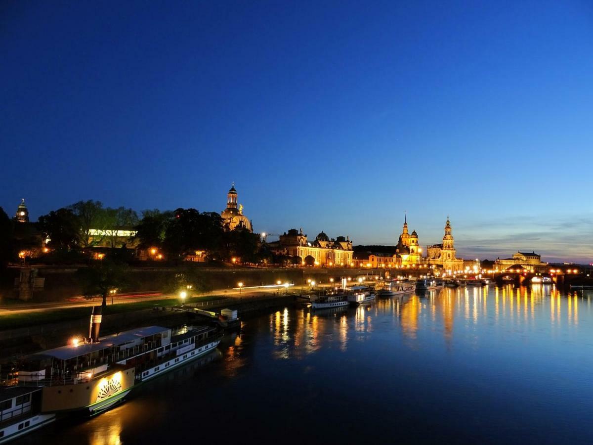 Ruhiges Apartment Am Rande Des Szeneviertels Drážďany Exteriér fotografie