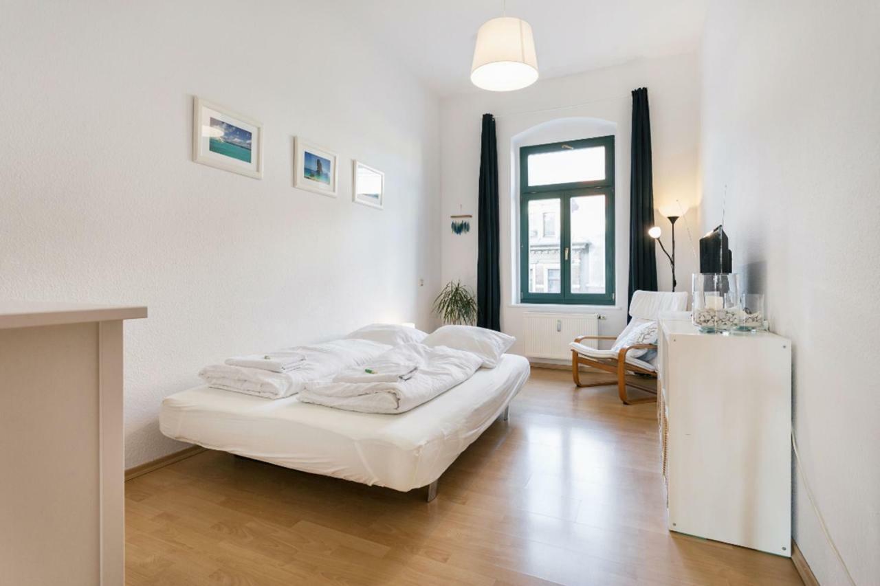 Ruhiges Apartment Am Rande Des Szeneviertels Drážďany Exteriér fotografie