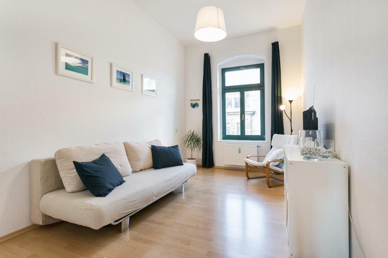 Ruhiges Apartment Am Rande Des Szeneviertels Drážďany Exteriér fotografie