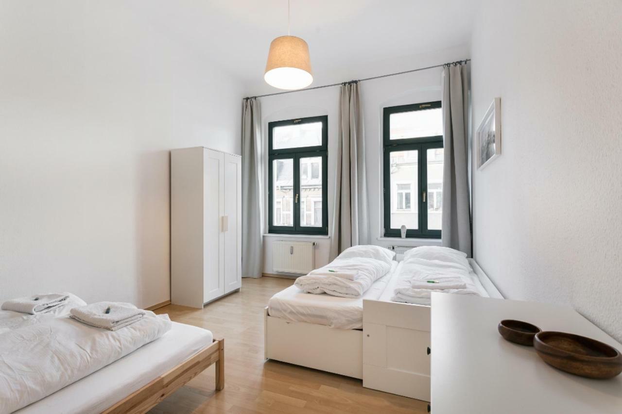 Ruhiges Apartment Am Rande Des Szeneviertels Drážďany Exteriér fotografie